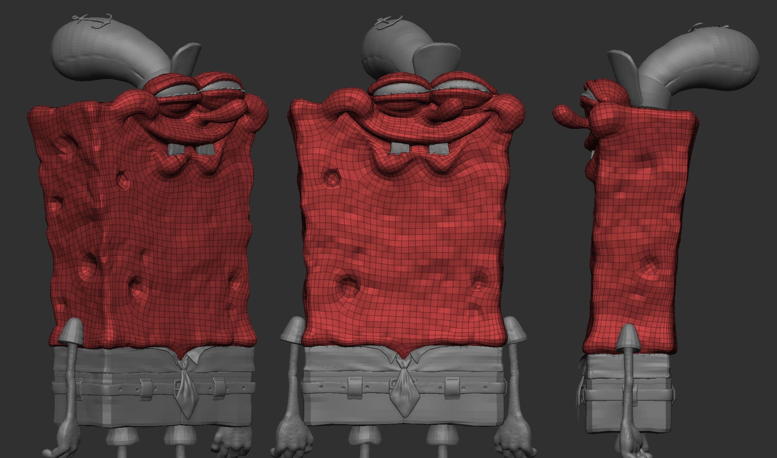 Zbrush Low Poly